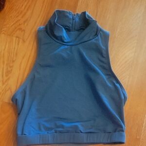 Strappy Back Halter Top Yoga Pole Damce Sports Bra